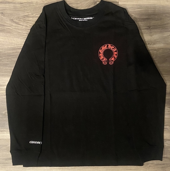 Chrome Hearts Black Long Sleeve Shirt - Picture 1 of 6